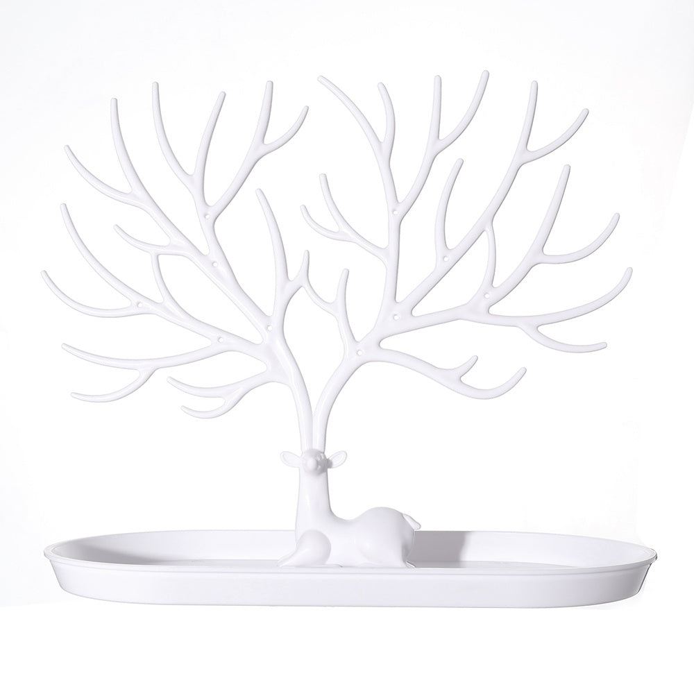 Deer Jewelry Display Stand with Antlers