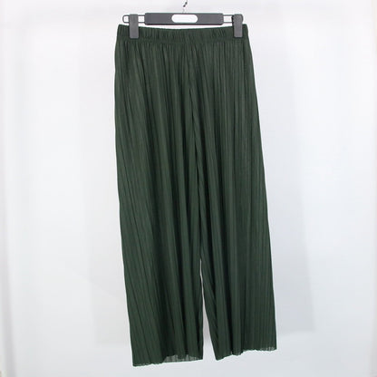 Pleated Loose And Thin Wide-leg Women's Pants