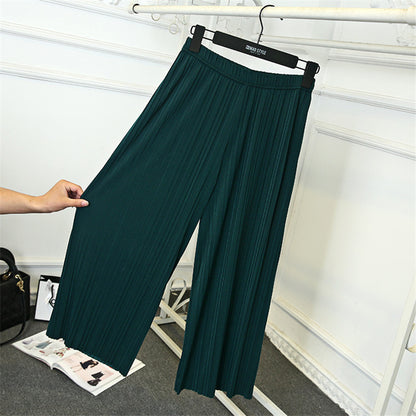 Pleated Loose And Thin Wide-leg Women's Pants