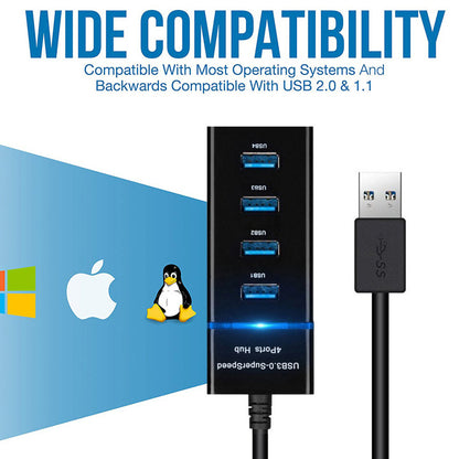 USB 3.0 Hub | 4 Port USB Hub