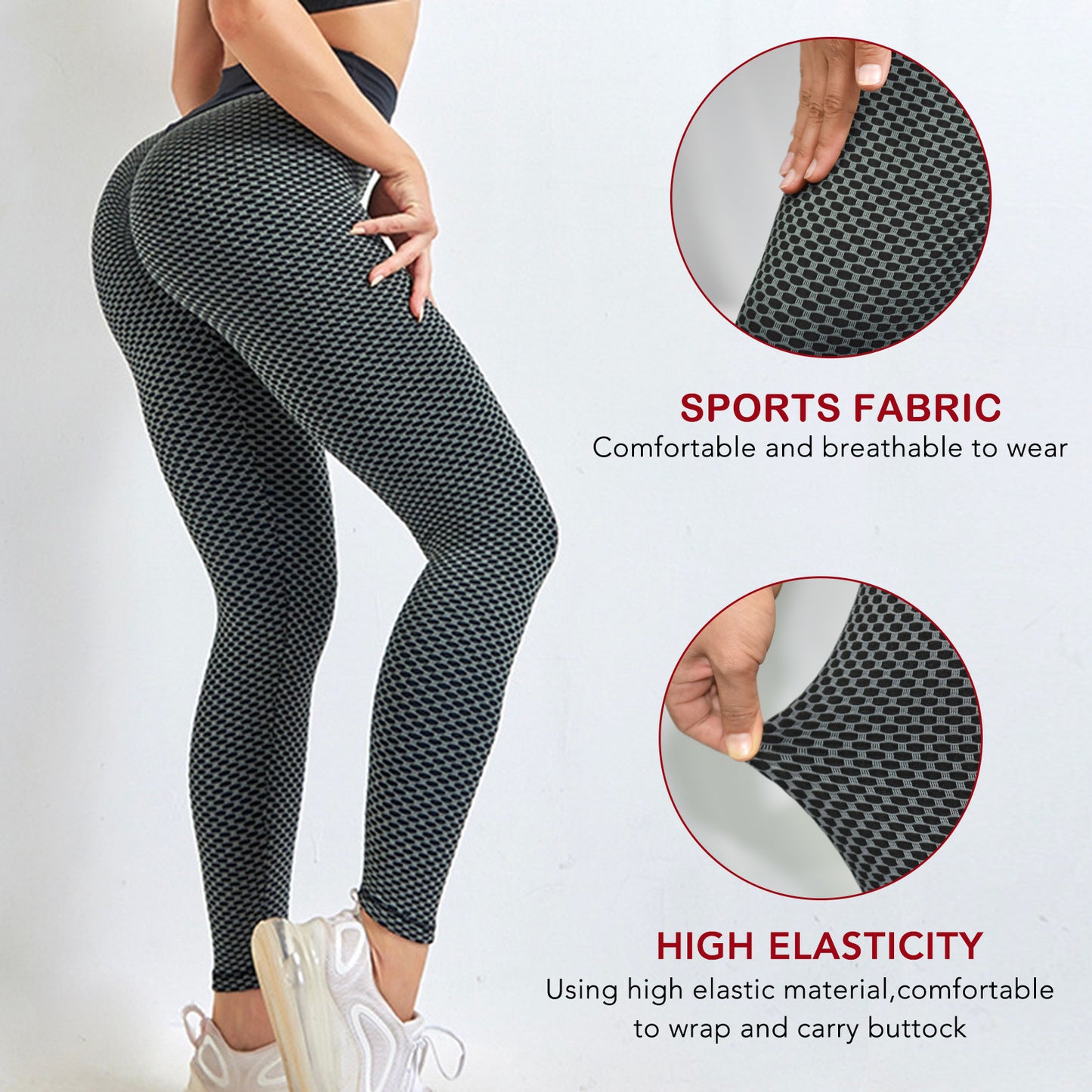 TIK Tok Leggings- Women Butt Lifting Workout Tights