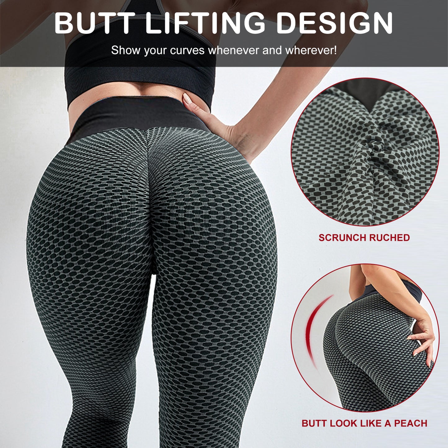 TIK Tok Leggings- Women Butt Lifting Workout Tights