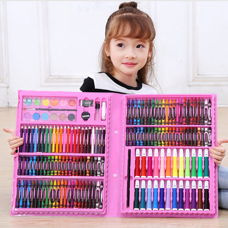 Oil Pastel Painting Set & Watercolor Pen Set