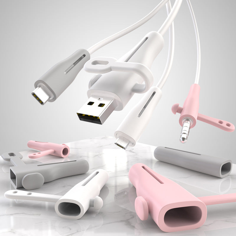 Silicone Anti Break Charging Cable Cover