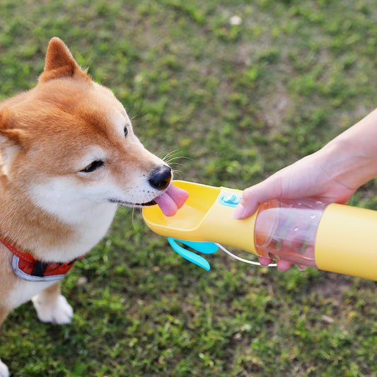 Pets Go Out Portable Feeding And Water Feeding Cup