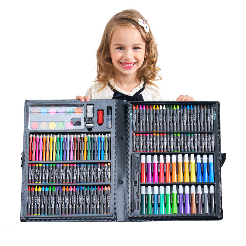 Oil Pastel Painting Set & Watercolor Pen Set